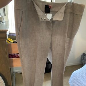 Anne Taylor curvy gray Heathered Pant- Lightweight -size 10